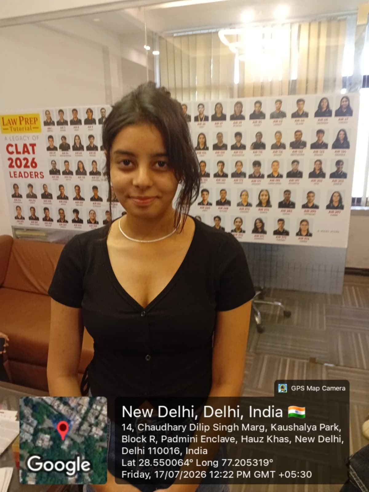 Prerika — CLAT 2027 Finisher Batch review at LPT Delhi NCR, Hauz Khas