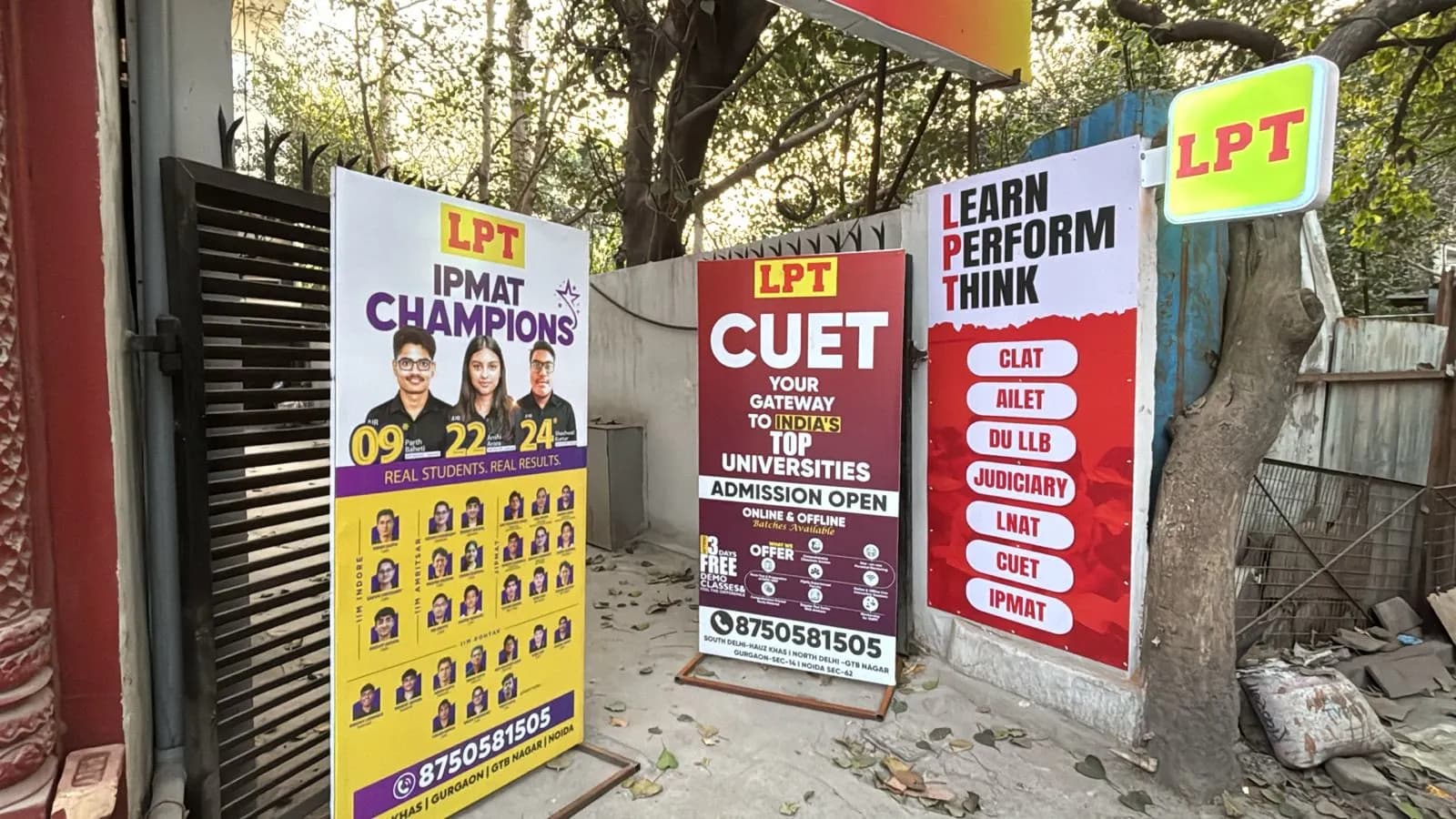 Law Prep Tutorial Delhi NCR centre entrance