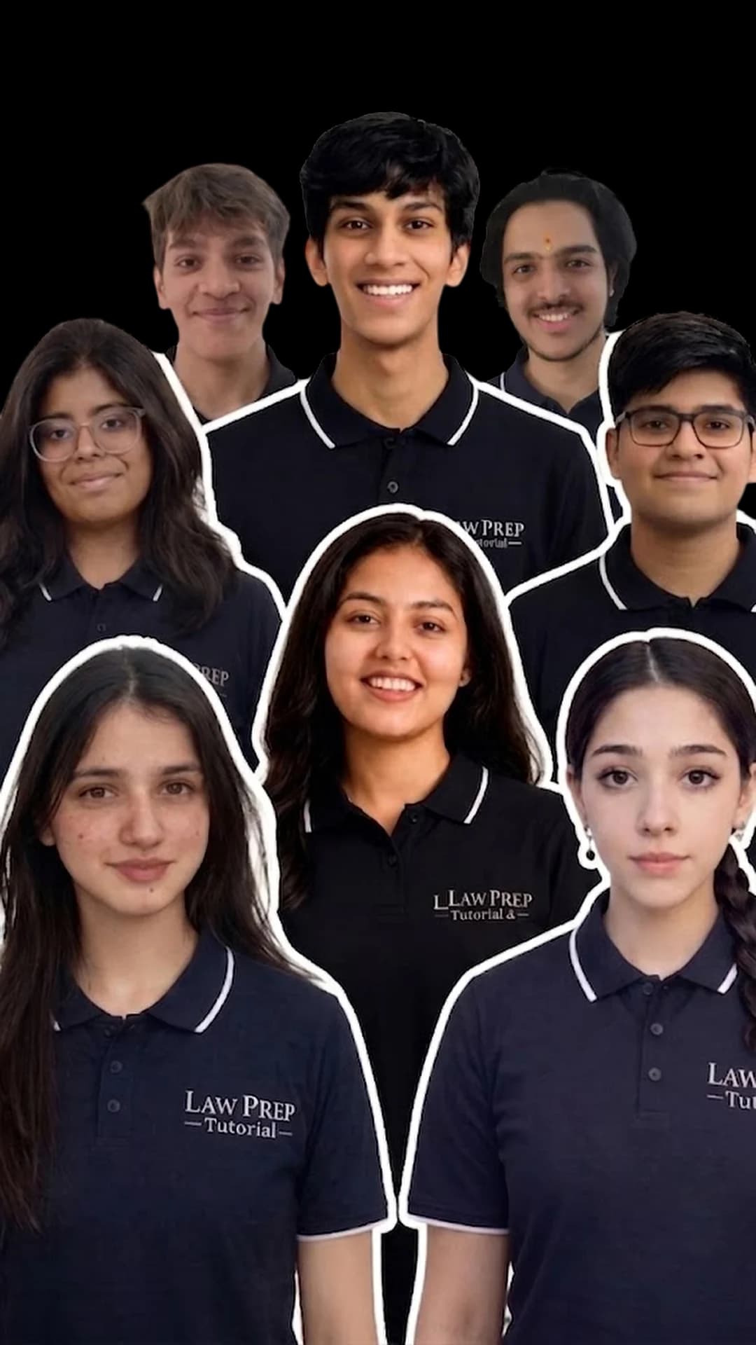 LPT Delhi NCR toppers celebrating their CLAT and AILET results