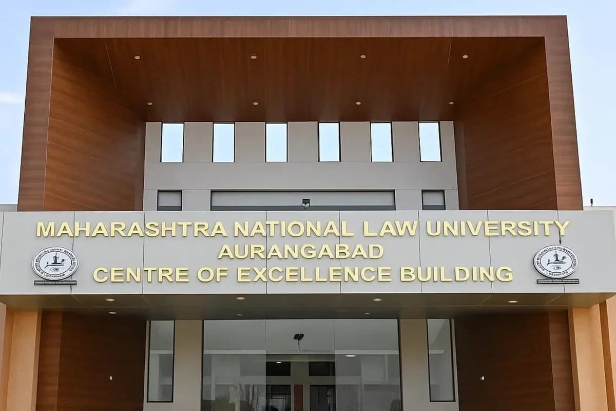 Maharashtra National Law University Aurangabad green campus in Aurangabad, Maharashtra